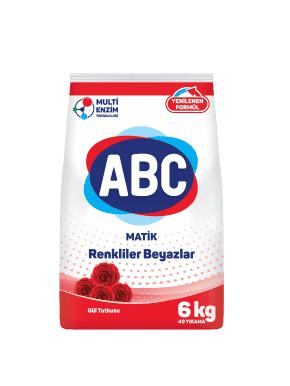 Стиральный порошок ABC 6 kg Rose Для белого белья