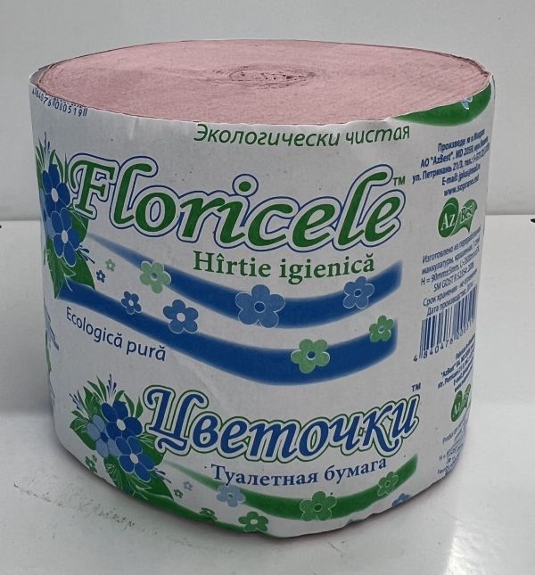 Туалетная бумага Floricele Roz 