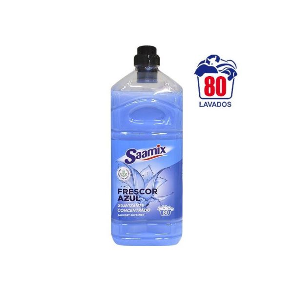 Концентрированный кондиционер для белья Saamix Azul 2L
