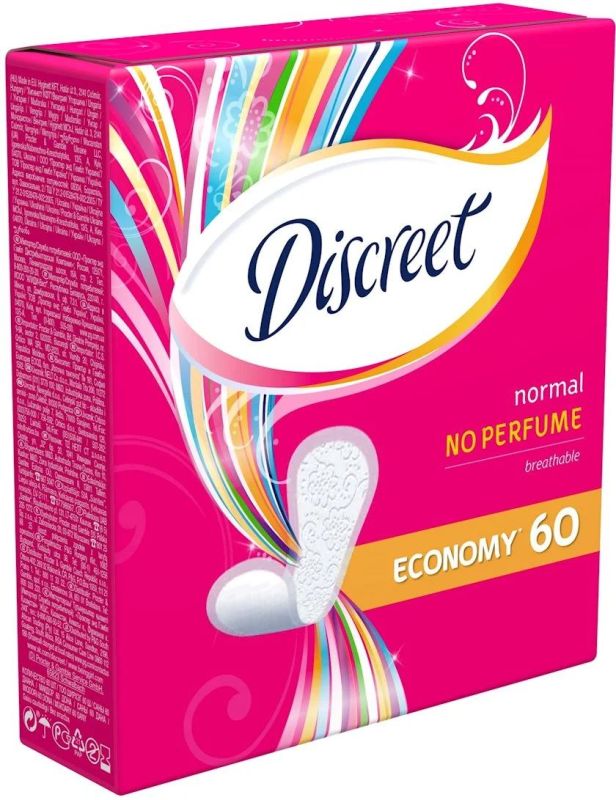 Absorbante de zi Discreet normal 60buc