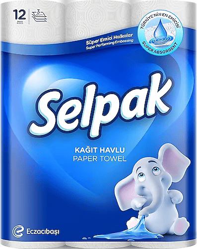 Selpak 3 straturi 12 buc